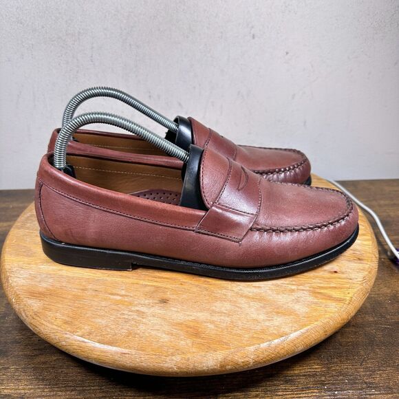 Brooks Brothers Brown Penny Loafers Dress Shoes Men's Size D